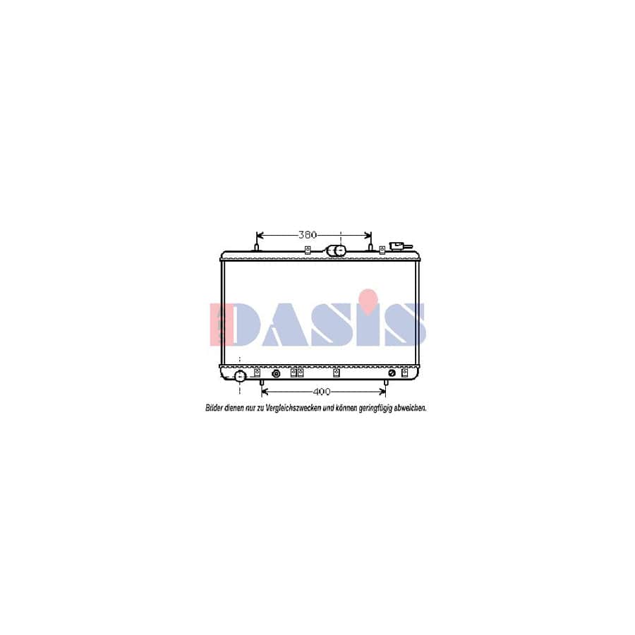 AKS Dasis 560200N Engine Radiator for Hyundai S-Coupé (Slc)