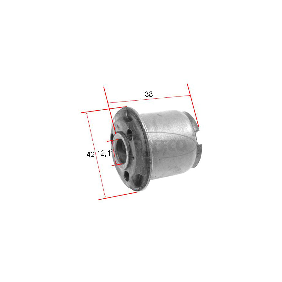 Corteco 21652775 Control Arm / Trailing Arm Bush For Peugeot 405