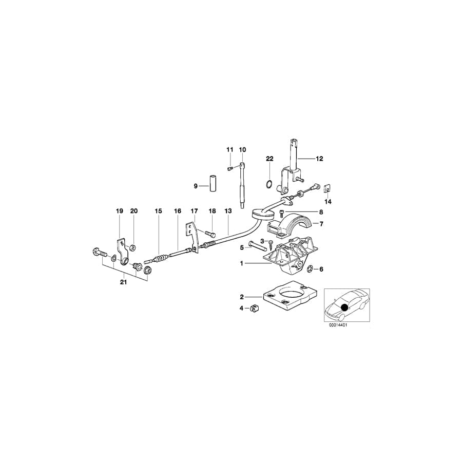 Genuine BMW 25161216747 E36 E31 Fillister-Head Screw M6X16 (Inc. 540i, 750iLS & 318is)