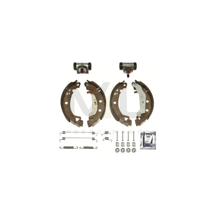 TRW Brake Kit BK1736 Brake Shoe Set for FIAT MAREA with wheel brake cylinder