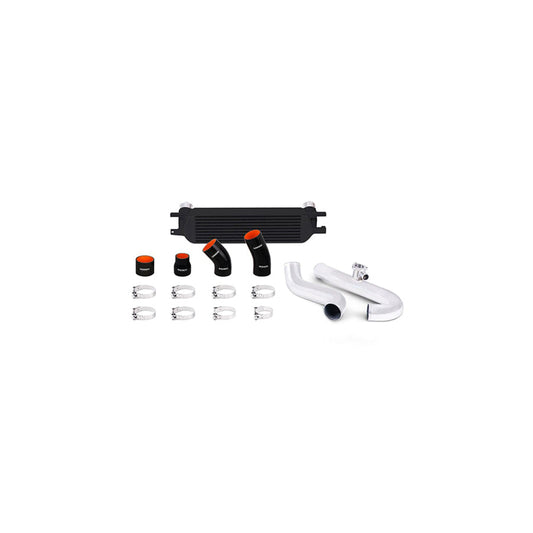 Mishimoto MMINT-MUS4-15KPBK 2015 Ford Mustang EcoBoost Performance Intercooler Kit - Black Core Polished Pipes