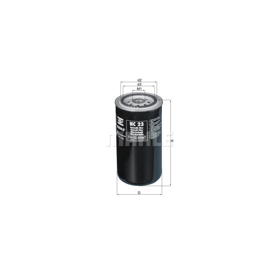 Mahle Original HC23 Hydraulic Filter, Automatic Transmission | ML Performance UK Car Parts