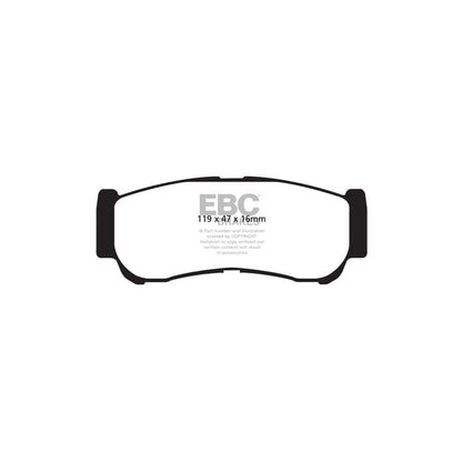 EBC PD40K923 Hyundai Santa Fe Ultimax Pad & Plain Disc Kit 3 | ML Performance UK Car Parts