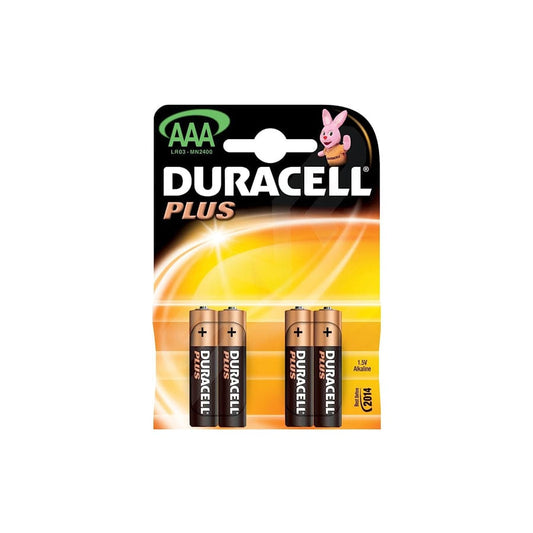 Duracell MN2400B4 (AAA) Plus Power (Card of 4)