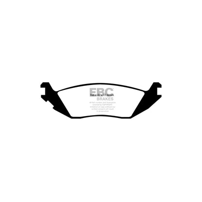 EBC PD40K655 Dodge Durango Ultimax Pad & Plain Disc Kit 3 | ML Performance UK Car Parts