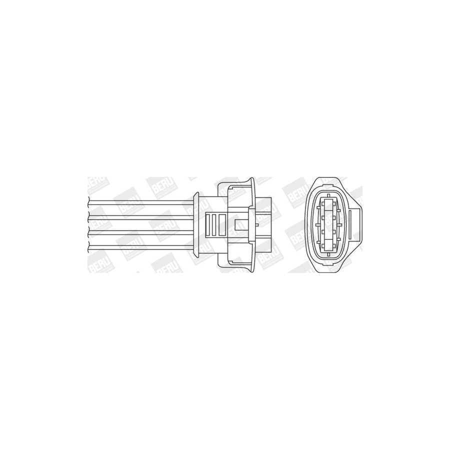 Beru Ozh114 Lambda Sensor