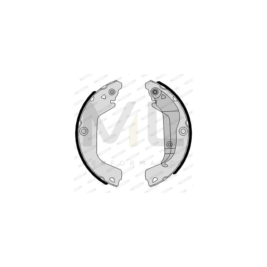 Ferodo FSB4161 Brake Shoe Set for Chevrolet Cruze Premier