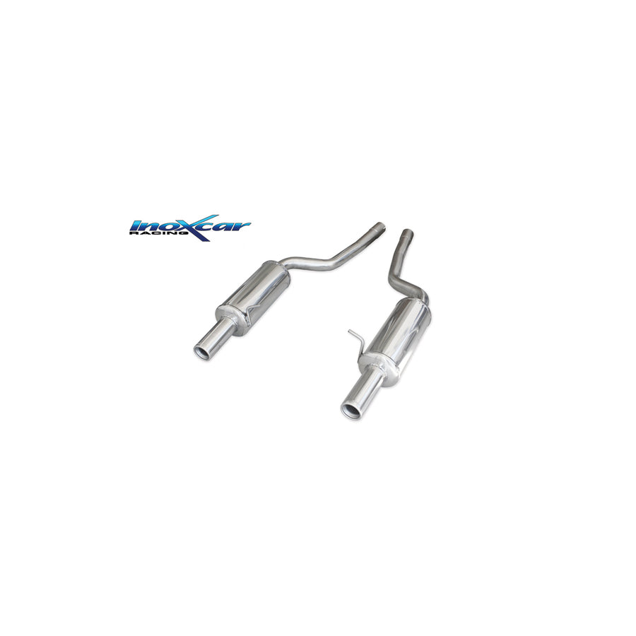 InoXcar AUA6.01.80 Audi A6 (4B) Stainless Steel Rear Exhaust