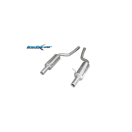InoXcar AUA6.01.80 Audi A6 (4B) Stainless Steel Rear Exhaust