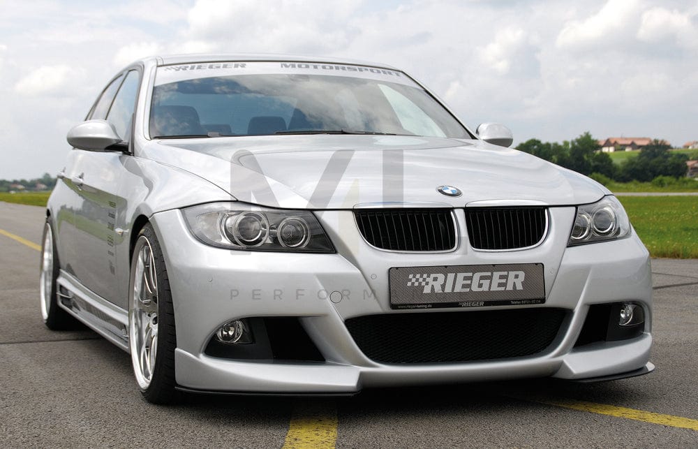 Rieger 00053410 BMW 3 Series E90 E91 Front Bumper 2 | ML Performance UK Car Parts