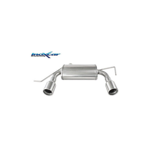 InoXcar AUTT.02.102 Audi TT (8N) Stainless Steel Rear Exhaust