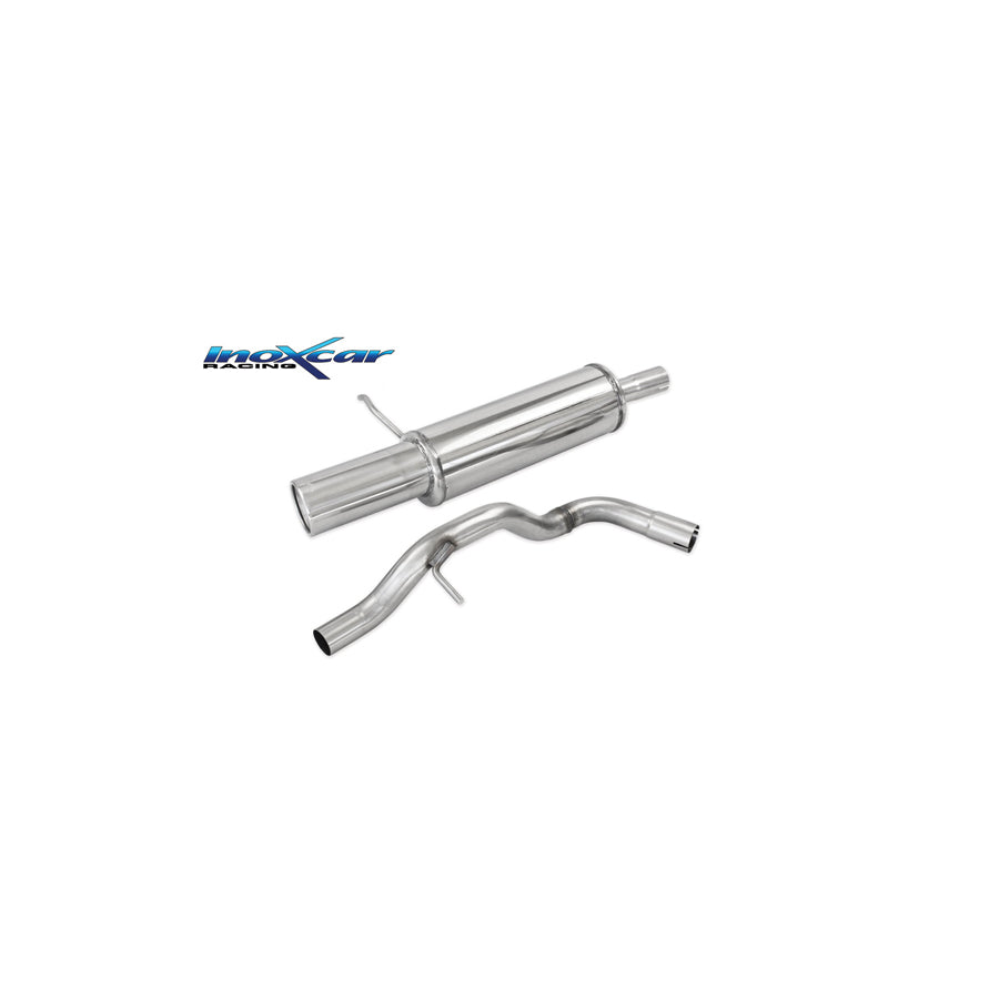 InoXcar AUTT.01.102 Audi TT (8N) Stainless Steel Rear Exhaust
