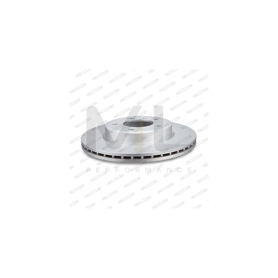 Ferodo DDF151C-1 Brake Disc Vented, Coated, With Bolts/Screws  - Pair