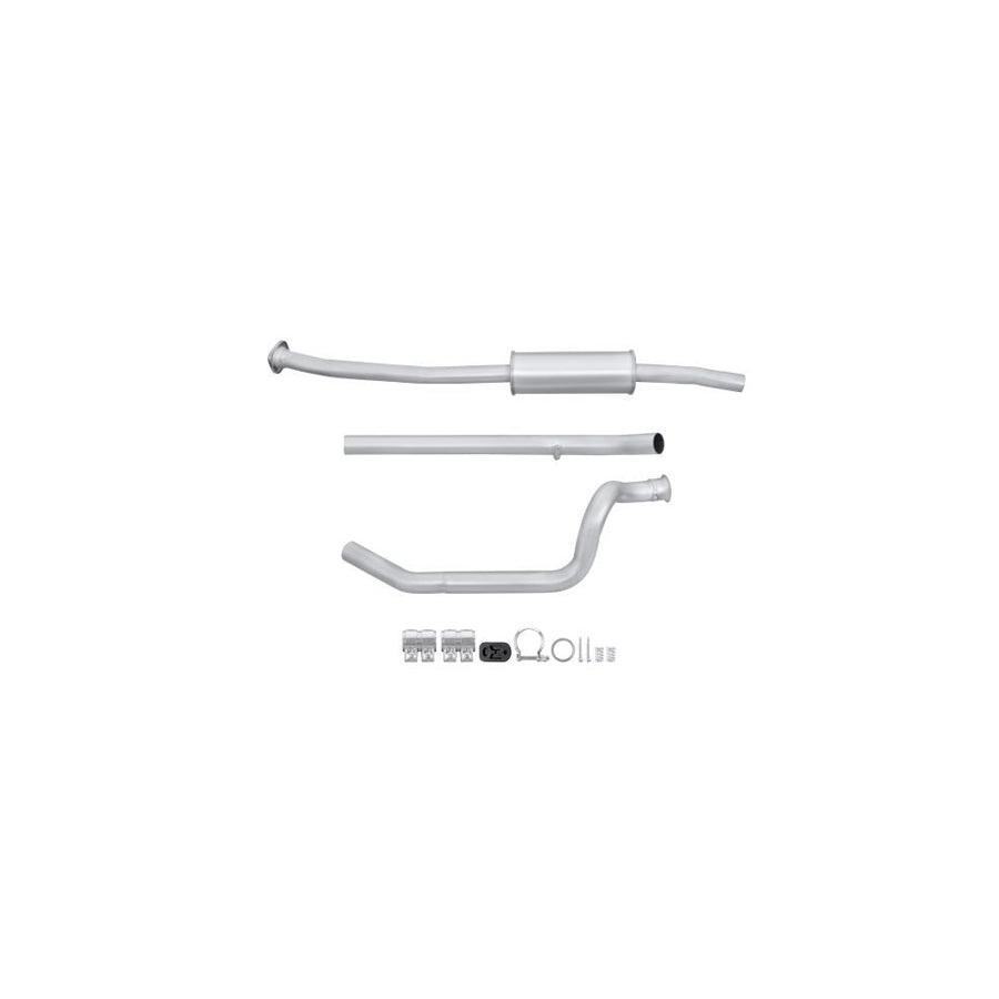 Hella 8LC 366 025-071 Middle Silencer For Peugeot 206 Sw (2E/K)