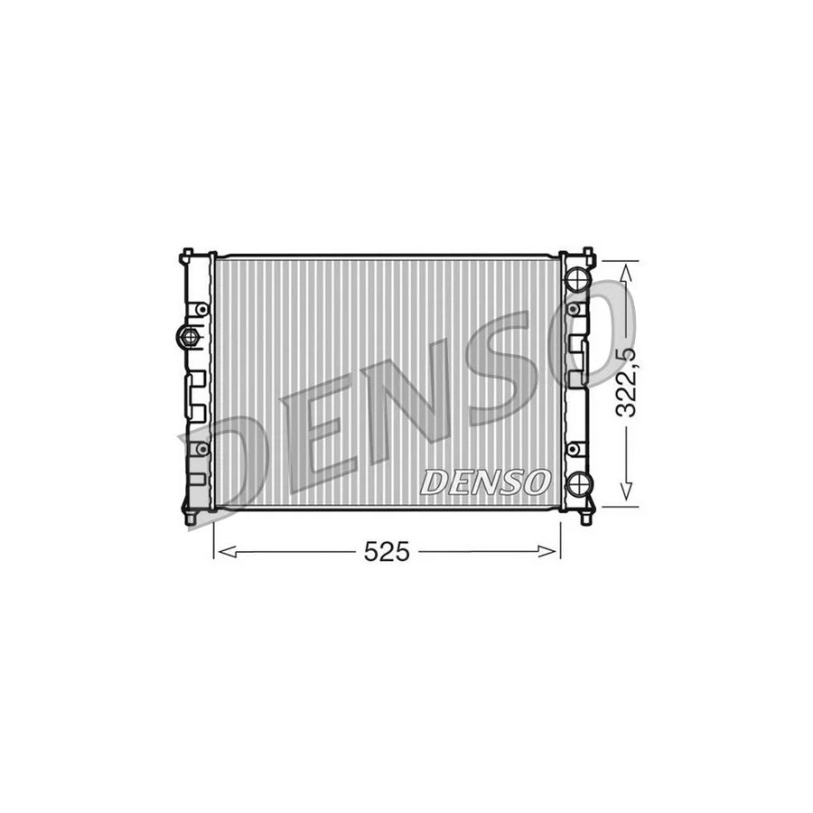 DENSO DRM26008 Engine Radiator