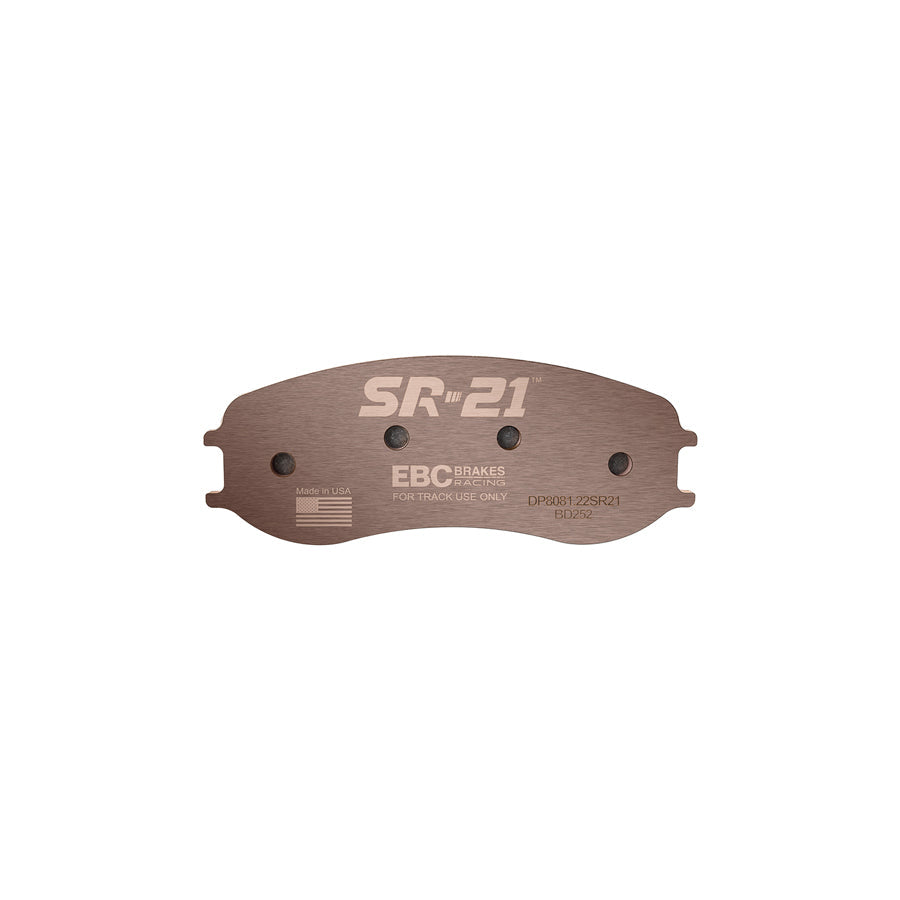 EBC DP8081.22SR21 Porsche Front SR-21 Brake Pads 2 | ML Performance UK Car Parts