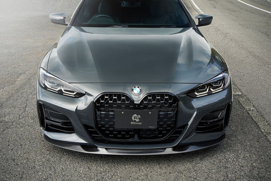 3D Design 3101-32222 BMW Carbon Fiber Front Lip Spoiler