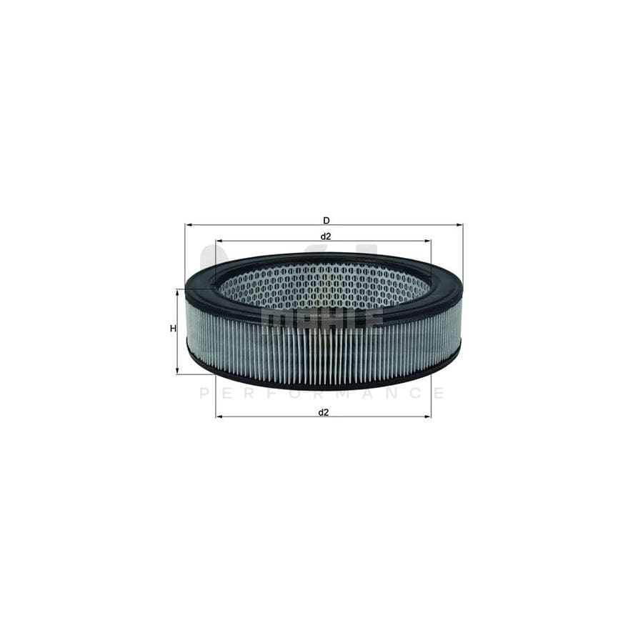 MAHLE ORIGINAL LX 1 Air Filter Filter Insert | ML Performance Car Parts