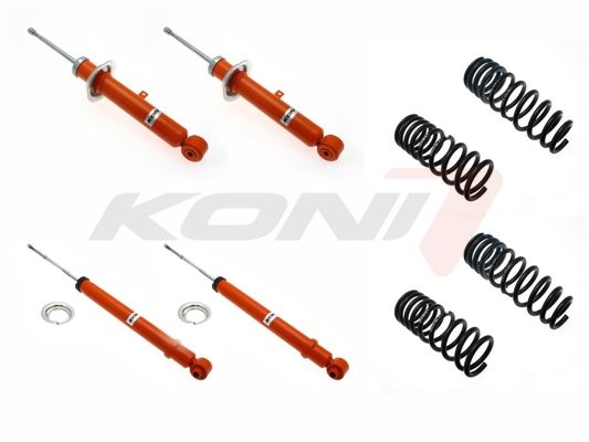 KONI 1120-4352 Suspension Kit, Coil Springs / Shock Absorbers for Lexus Is I Sportcross (Xe10)