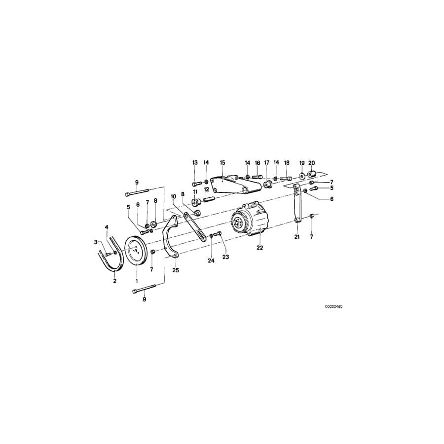 Genuine BMW 11721264079 E21 Bush (Inc. 320i)