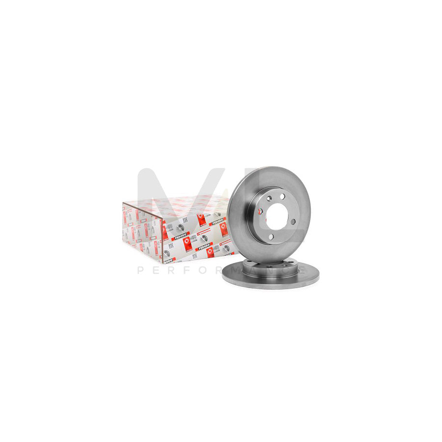 Ferodo Premier DDF103 Brake Disc Solid, With Bolts/Screws  - Pair