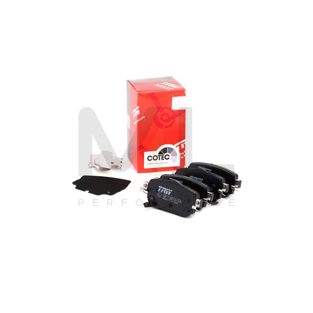 TRW Gdb3617 Brake Pad Set With Acoustic Wear Warning