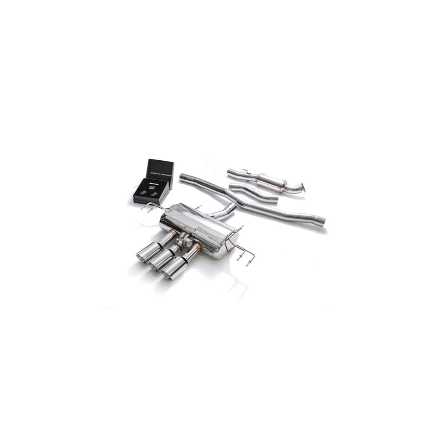 Armytrix HCRF8-3S22C Valvetronic Exhaust System Honda Civic Type-R FK8 2.0L Turbo LHD 2018-2021 with Triple Chrome 4"
