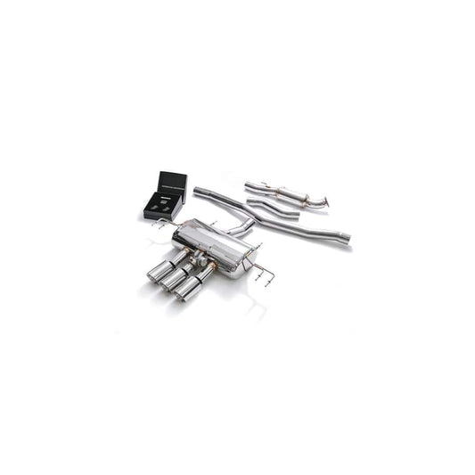 Armytrix HCRF8-3S22C Valvetronic Exhaust System Honda Civic Type-R FK8 2.0L Turbo LHD 2018-2021 with Triple Chrome 4"