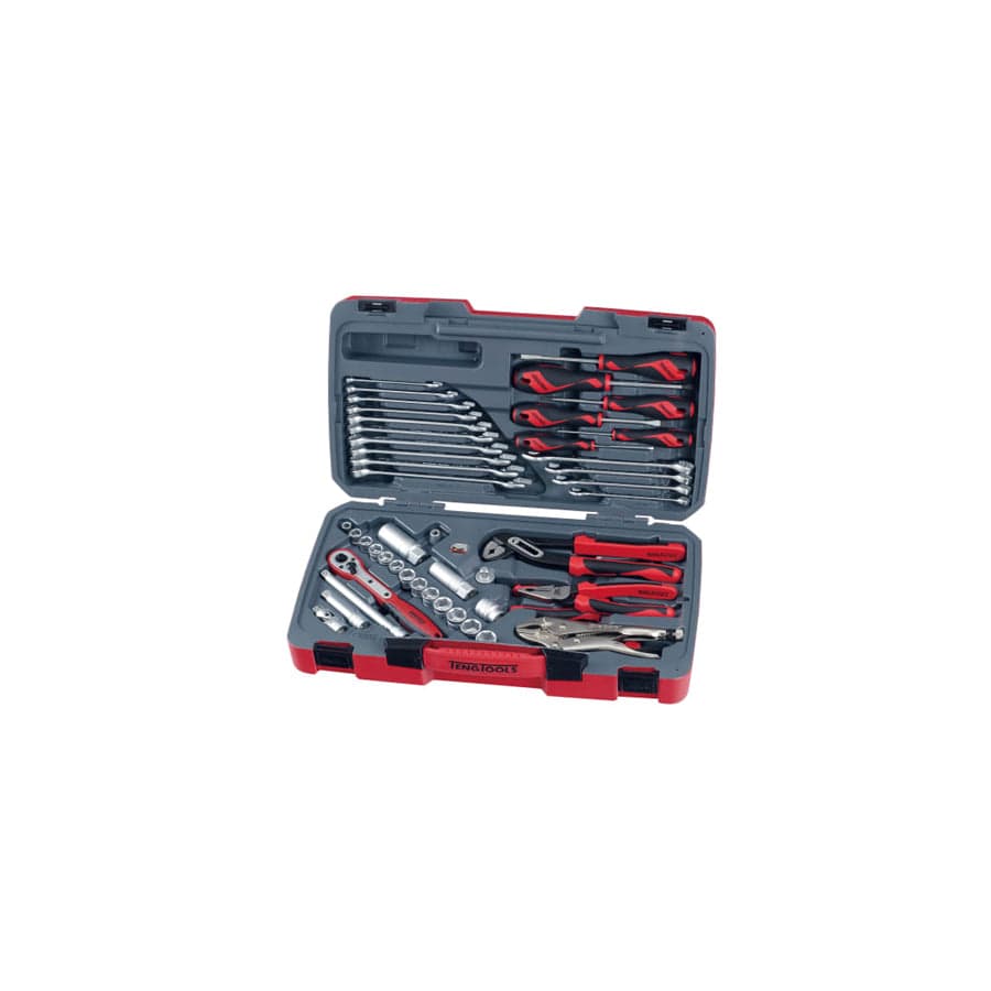 Teng TENT3848 T3848 Socket & Tool Set of 48 Metric & AF 3/8in Drive
