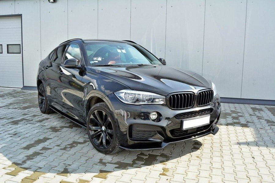 Maxton Design BMW X6 M-Pack F16 Front Splitter V.1