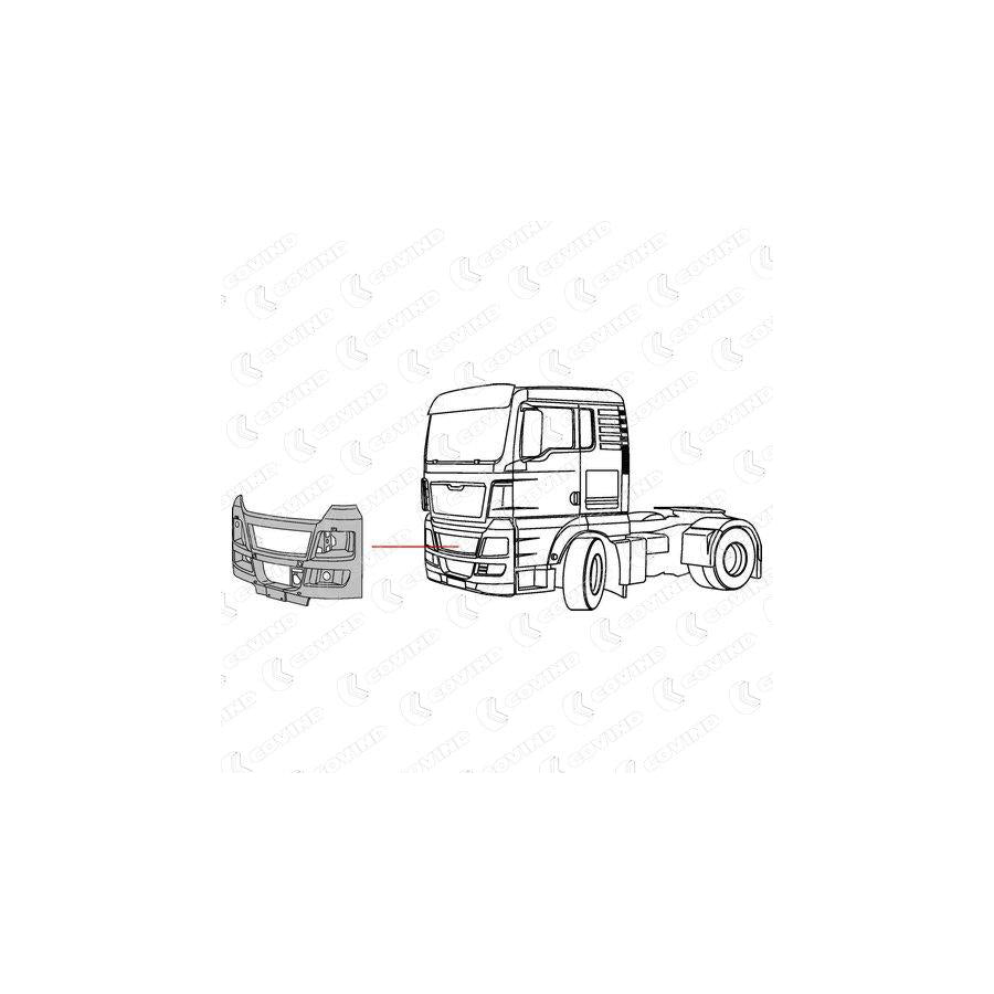 Covind Tgx/ 95 Bumper