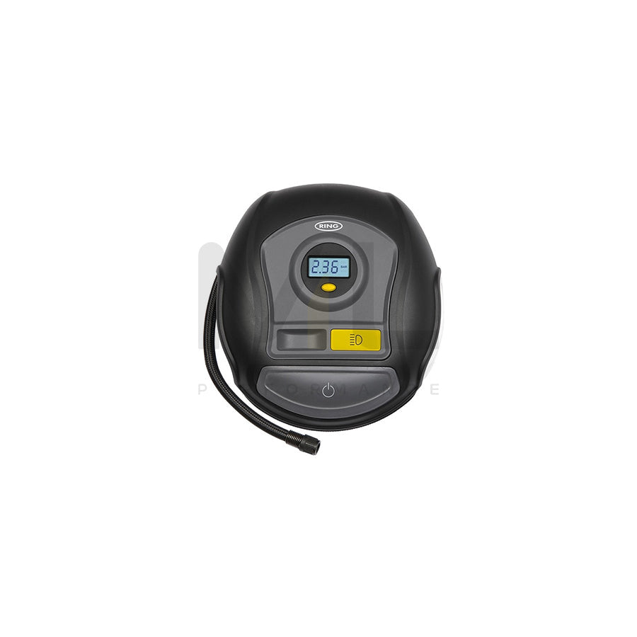 RING RTC400 Air compressor 12V, 100 psi, cigarette lighter powered digital