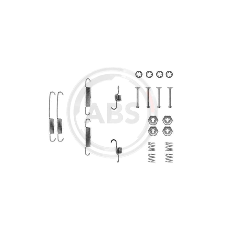 A.B.S. 0673Q Accessory Kit, Brake Shoes for FORD FIESTA