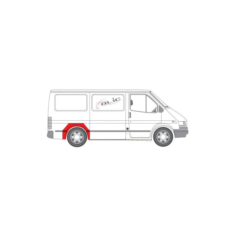 Blic 6504-03-2515592P Sidewall for Ford Transit