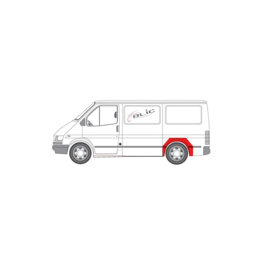 Blic 6504-03-2515591P Sidewall for Ford Transit