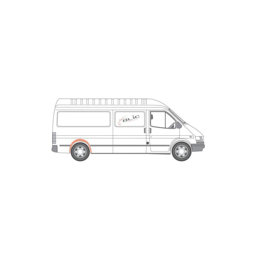 Blic 6504-03-2515558P Repair Panel For Ford Transit