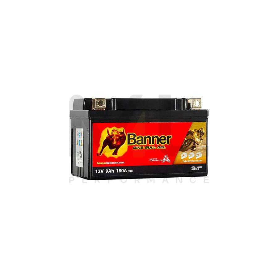 Banner GTZ10-4 Bike Bull GEL Battery (50901)