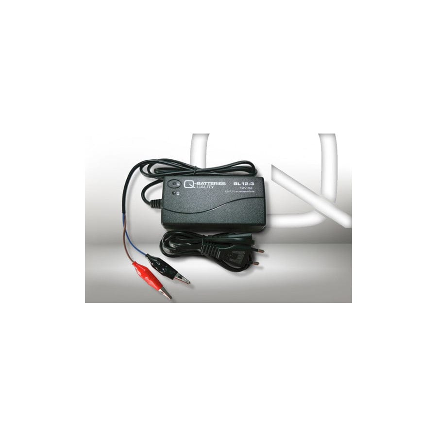 Q-Batteries BL 123 Charger for lead batteries 12V 3A Charging current IU0U Charging curve
