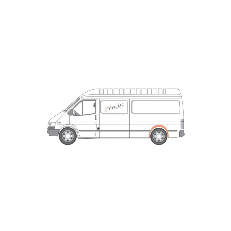 Blic 6504-03-2515557P Repair Panel For Ford Transit
