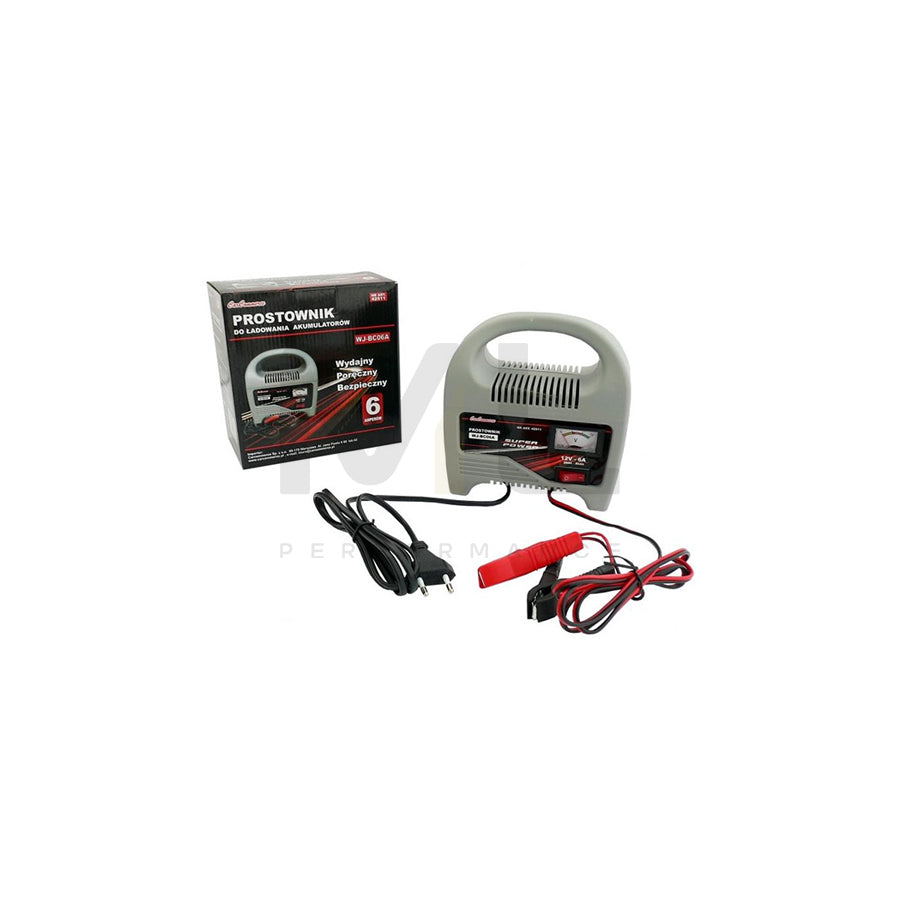 CARCOMMERCE 42511 Battery Charger portable, 6A