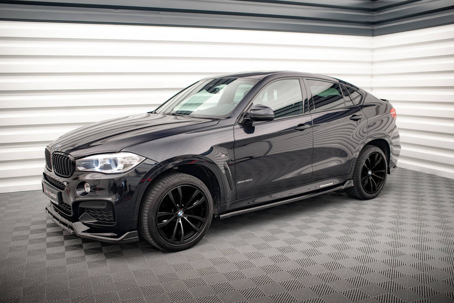 Maxton Design BMW X6 M-Pack F16 Side Skirts Diffusers V.2