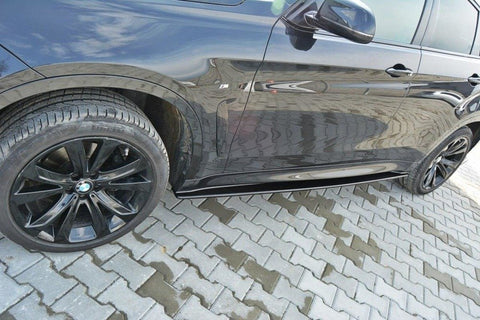 Maxton Design BMW X6 M-Pack F16 Side Skirts Diffusers