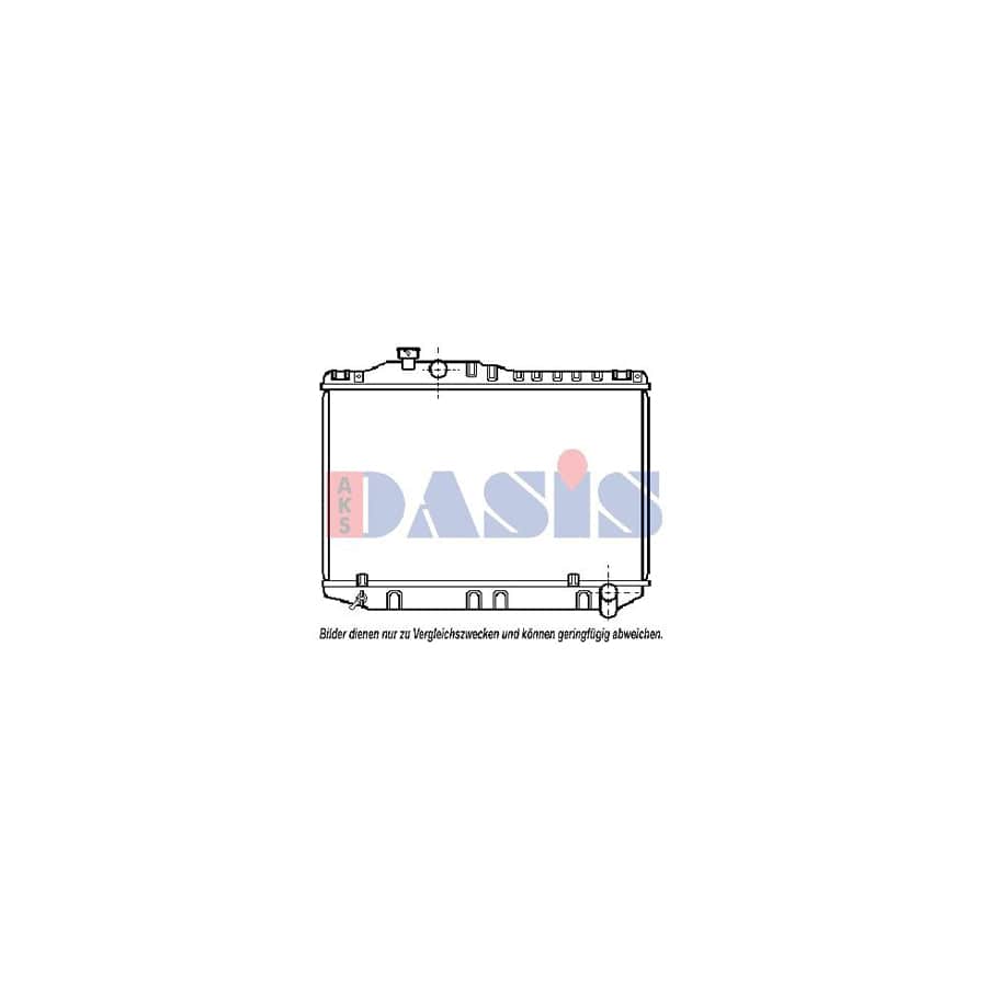 AKS Dasis 210052N Engine Radiator for Toyota Crown Saloon (S110, S120)