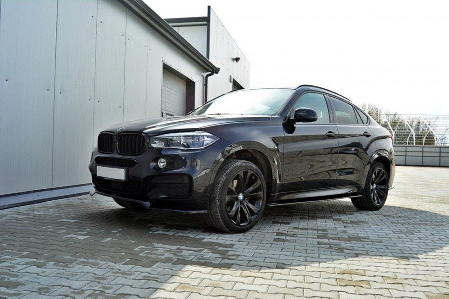 Maxton Design BMW X6 M-Pack F16 Side Skirts Diffusers