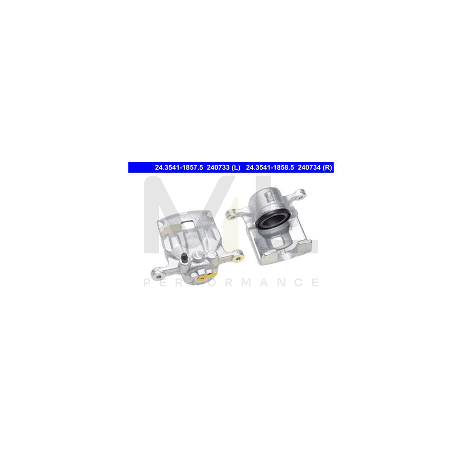 ATE 24.3541-1858.5 Brake Caliper for FORD FIESTA without holder