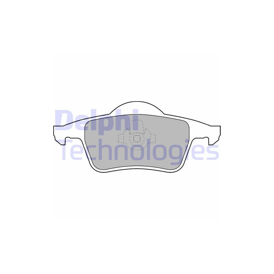 Delphi Lp1504 Brake Pad Set