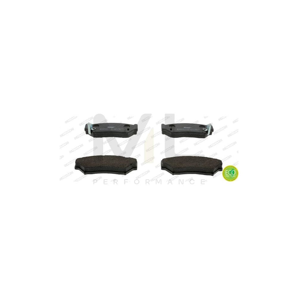 Ferodo Premier Eco Friction FDB1020 Brake Pad Set With Acoustic Wear Warning, Without Accessories