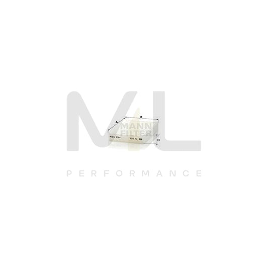 MANN-FILTER CU 2028 Pollen filter Particulate Filter