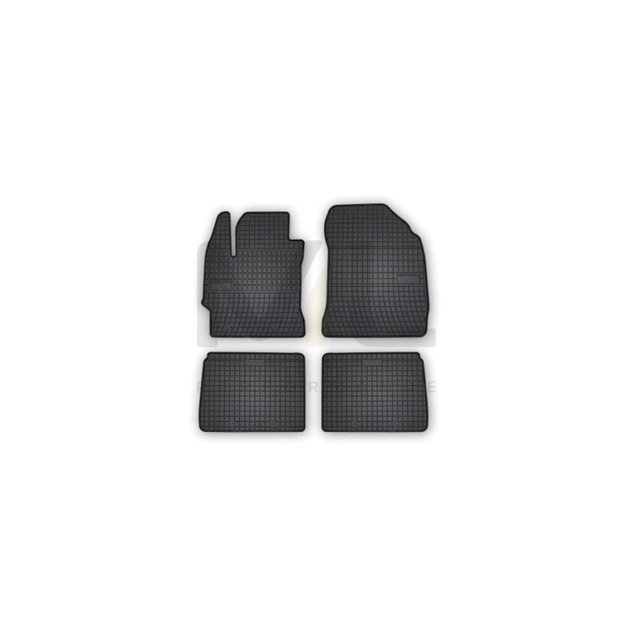 FROGUM Tailored 402423 Floor mat set for TOYOTA Corolla XI Saloon (E160) Elastomer, Front and Rear, Quantity: 4, Black, (LHD)