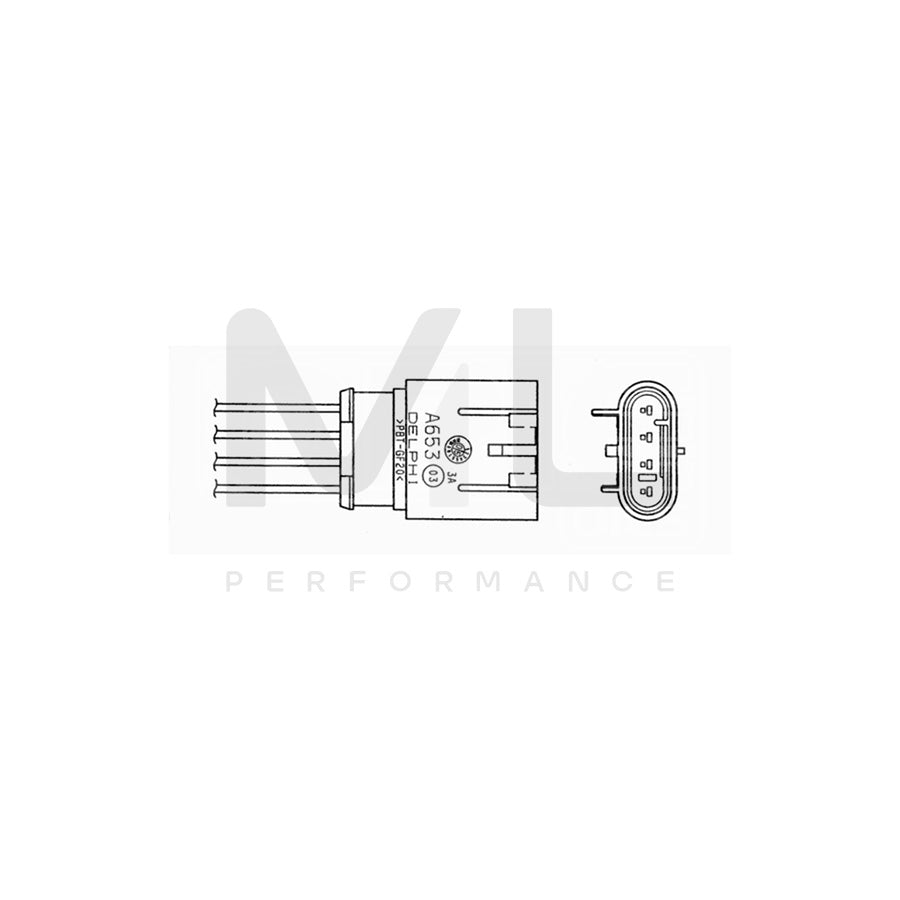 NTK Lambda Sensor / O2 Sensor (NGK 1726) - OZA641-A1 | ML Car Parts UK | ML Performance